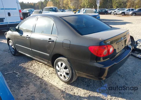 2005 Toyota Corolla Ce из США, поврежденный, VIN 2T1BR32E95C407658